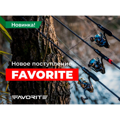 Поступление новых спиннингов Favorite