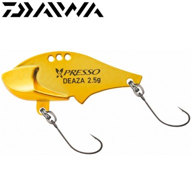Блесна Daiwa Presso Deaza длина 31мм вес 2,5гр цвет #Gold Блесна Daiwa Presso Deaza длина 31мм вес 2,5гр цвет #Gold