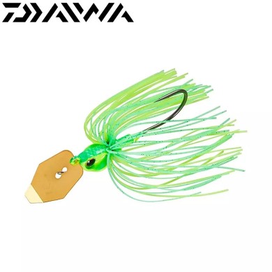 Чаттербейт Daiwa Rapids Blade вес 10,5гр цвет #Lime Chartreuse
