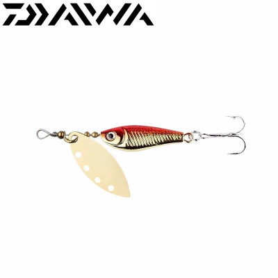 Блесна вращающаяся Daiwa Silver Creek Spinner-R 1150 вес 15гр цвет #Akakin