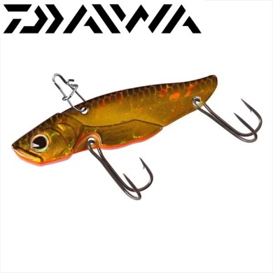 Блесна Daiwa Steez Metal Vibe Slim длина 37мм вес 3,5гр цвет #Kurokin
