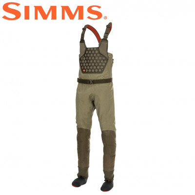 Забродный полукомбинезон Simms Flyweight Stockingfoot Dark Stone