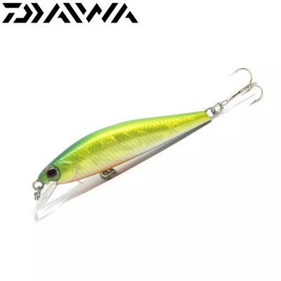 Воблер-минноу Daiwa Dr.Minnow 2 50F длина 50мм вес 2,6гр цвет #Lime Green