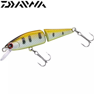 Воблер-минноу составной Daiwa Dr.Minnow 2 Joint 70S длина 70мм вес 7,6гр цвет #CB Glow Yamame