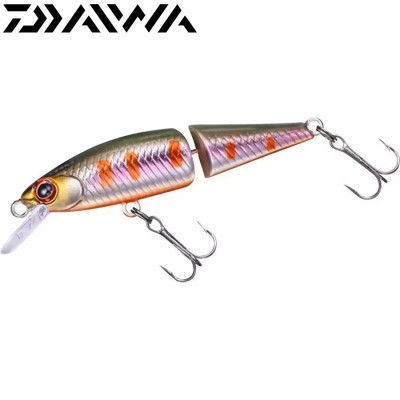 Воблер-минноу составной Daiwa Dr.Minnow 2 Joint 50S длина 50мм вес 3,1гр цвет #Orange Yamame