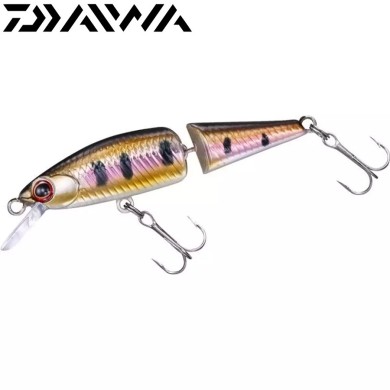 Воблер Daiwa Dr.Minnow 2 Joint 70S длина 70мм вес 7,6гр цвет #Yamame