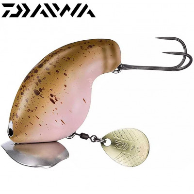 Воблер-кроулер Daiwa Fuku Namazu 54F длина 54мм вес 14гр цвет #Denki Namazu