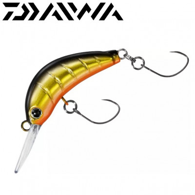 Крэнк Daiwa Masuno Imomushi длина 30мм вес 1,9гр цвет #Reaction Gold