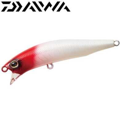 Воблер Daiwa Morethan Crosswake 75F SSR длина 75мм вес 8гр цвет #Pearl Red Head