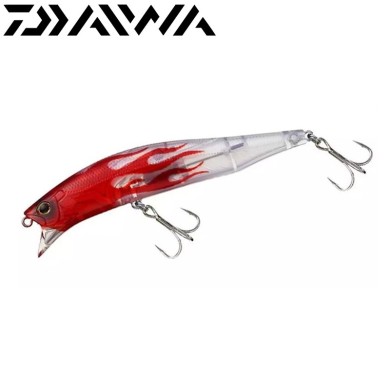 Воблер Daiwa Morethan Crosswake R 90F длина 90мм вес 13,7гр цвет #Keimura Fire Clear Pearl