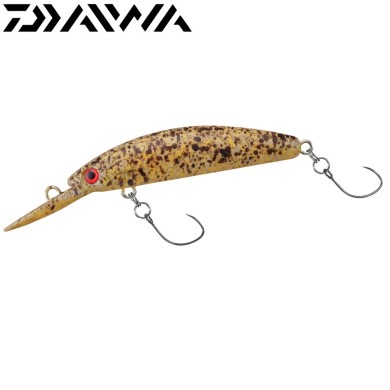 Воблер Daiwa Presso Double Clutch 48F длина 48мм вес 2,8гр цвет #Topping Food Red Glow