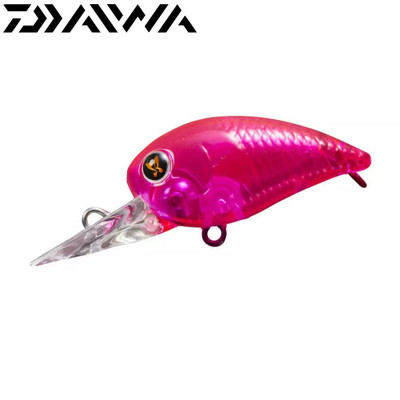 Воблер-кренк Daiwa Presso Wabcra 30F-MR длина 30мм вес 2,6гр цвет #Clear Pink