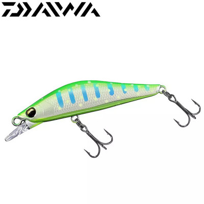 Воблер-минноу Daiwa Silver Creek Minnow DC 53S длина 53мм вес 4,5гр цвет #Lime Iwana