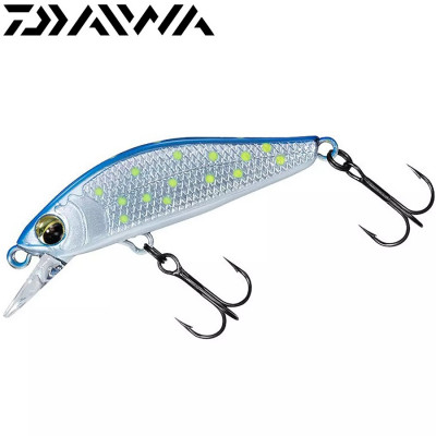 Воблер-минноу Daiwa Silver Creek Minnow SFC 40SS длина 40мм вес 3гр цвет #Blue Back Iwana