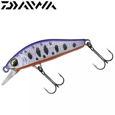 Воблер-минноу Daiwa Silver Creek Minnow SFC 40SS длина 40мм вес 3гр цвет #Purple Yamame OB