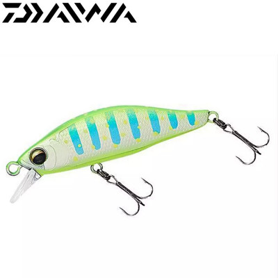 Воблер-минноу Daiwa Silver Creek Minnow 44S длина 44мм вес 4,2гр цвет #Lime Iwana