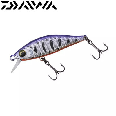 Воблер-минноу Daiwa Silver Creek Minnow 50S длина 50мм вес 4,5гр цвет #Purple Yamame OB