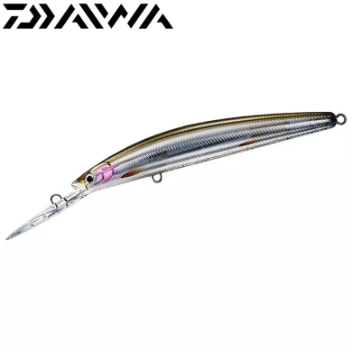 Воблер Daiwa Steez Double Clutch 75SP длина 75мм вес 4,9гр цвет #Half Mirror Wakasagi Воблер Daiwa Steez Double Clutch 75SP длина 75мм вес 4,9гр цвет #Half Mirror Wakasagi