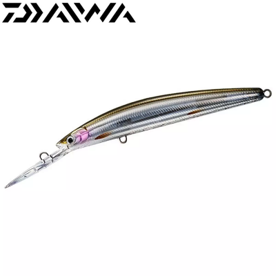 Воблер-минноу Daiwa Steez Double Clutch 75SP длина 75мм вес 4,9гр цвет #Half Mirror Wakasagi