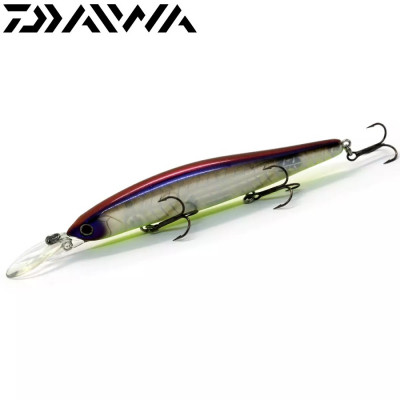 Воблер-минноу Daiwa Steez Minnow 110SP-MR длина 110мм вес 15гр цвет #Ghost Herring