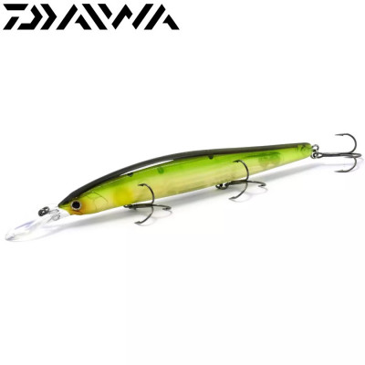 Воблер-минноу Daiwa Steez Minnow 125SP-MR длина 125мм вес 20гр цвет #Green Gold