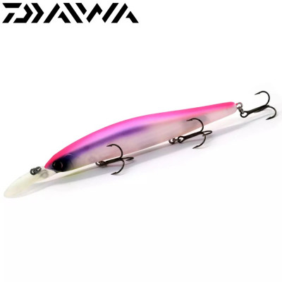 Воблер-минноу Daiwa Steez Minnow 110SP-MR длина 110мм вес 15гр цвет #Mat Pink Purple