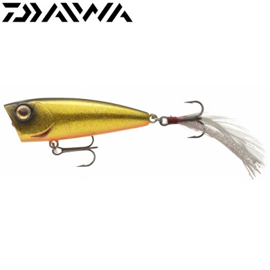 Воблер Daiwa Steez Popper 60F длина 60мм вес 7,6гр цвет #SG Black Gold