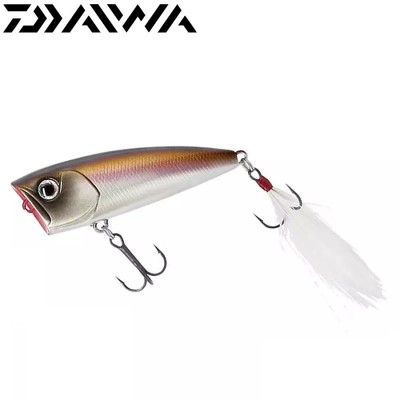 Воблер Daiwa Steez Popper 60F длина 60мм вес 7,8гр цвет #Rw Kurokin