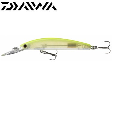 Воблер Daiwa Tournament Double Clutch 60SP-G длина 60мм вес 3,6гр цвет #Chartreuse Back Pearl