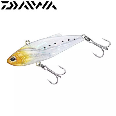 Воблер-Раттлин Daiwa Seabass Hunter Vibe Z 80S длина 80мм вес 33гр цвет #SG Kaimura Nama Shirasu