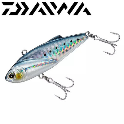 Воблер-Раттлин Daiwa Seabass Hunter Vibe Z 80S длина 80мм вес 33гр цвет #Laser Maiwashi