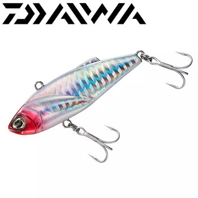 Воблер-Раттлин Daiwa Seabass Hunter Vibe Z 80S длина 80мм вес 33гр цвет #Laser Red Head