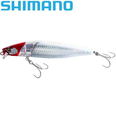 Воблер Shimano Exsence Shallow Assassin 99F длина 99мм вес 14гр цвет #004 Red Head