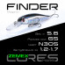 Воблер-минноу Zemex Finder 65SP DR длина 65мм вес 5,6гр цвет #N305