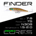 Воблер-минноу Zemex Finder 75SP DR длина 75мм вес 7,8гр цвет #N308