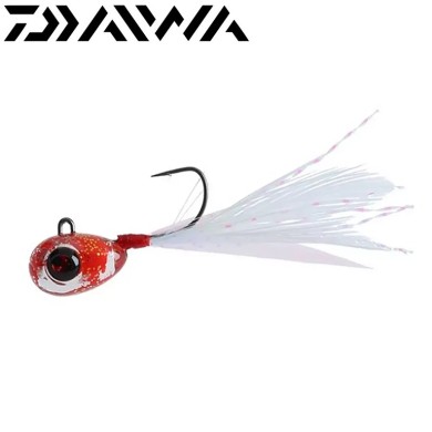 Джиг головка Daiwa Tsuyakabura вес 1,2гр цвет #Red Glow Shirasu
