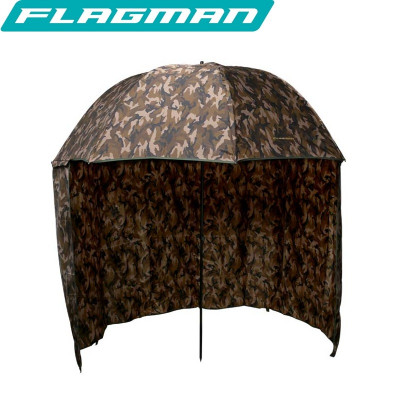 Зонт с тентом Flagman Camo Umbrella With Tent 2,5м