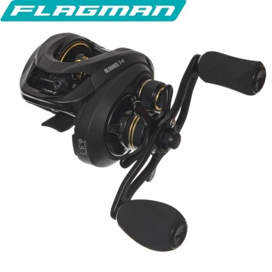 Катушка мультипликаторная Flagman '24 BlackFire Baitcast леворучная