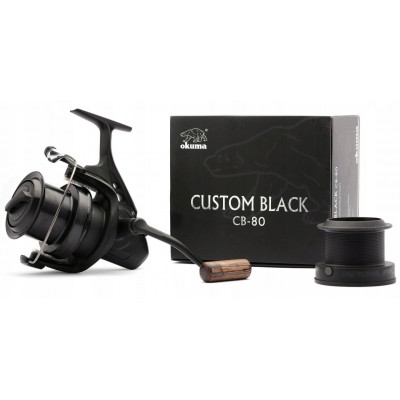 Карповая катушка Okuma Custom Black CB-80