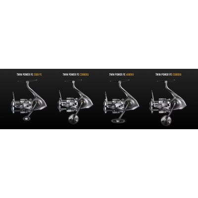Спиннинговая катушка Shimano 24 Twin Power FE 2500