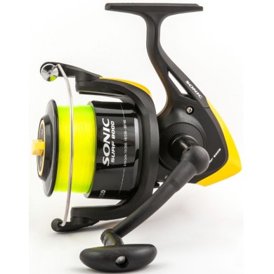 Катушка c передним фрикционом Trabucco Sonic XS Surf 8000 с леской Катушка c передним фрикционом Trabucco Sonic XS Surf 8000 с леской