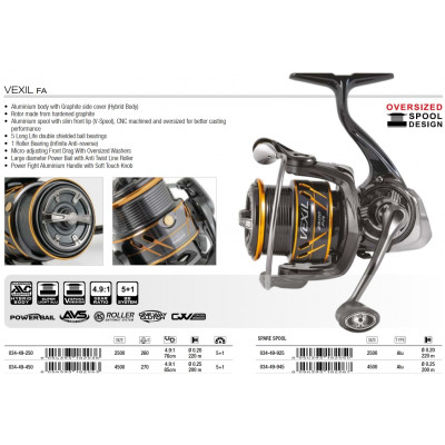 Катушка безынерционная Trabucco Vexil FDX