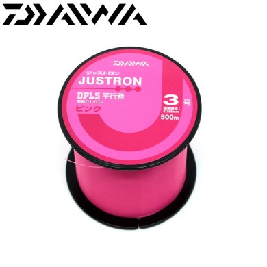 Леска Daiwa Justron DPLS P диаметр 0,28мм размотка 500м