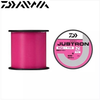 Леска Daiwa Justron P #2,5 диаметр 0,26мм размотка 500м фиолетовая Леска Daiwa Justron P #2,5 диаметр 0,26мм размотка 500м фиолетовая