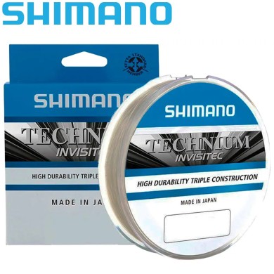 Леска Shimano Technium Invisitec диаметр 0,165мм размотка 300м серая
