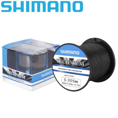 Леска Shimano Technium Premium Box диаметр 0,305мм размотка 300м чёрная