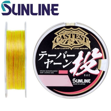 Леска Sunline Castest Tapered диаметр 0,235-0,57мм размотка 170м