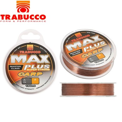 Леска Trabucco Max Plus Line Carp диаметр 0,22мм размотка 300м коричневая