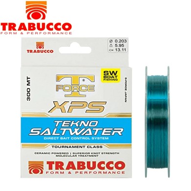 Леска Trabucco SF XPS Tekno Saltwater диаметр 0,307мм размотка 150м
