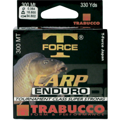 Леска монофильная Trabucco T-Force Carp Enduro размотка 600м тёмно-синяя